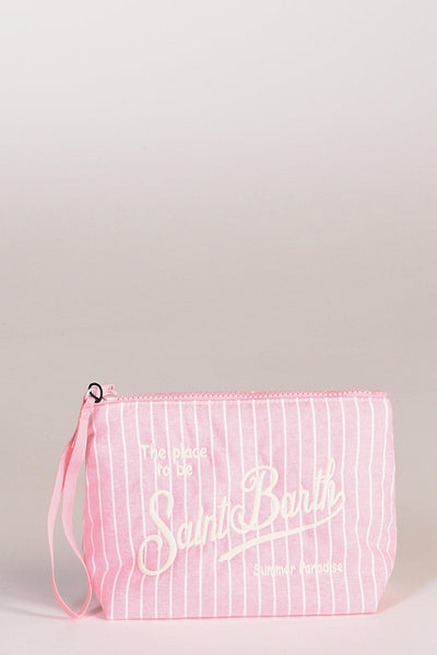Saint Barth Pochette Aline Rosa Donna
