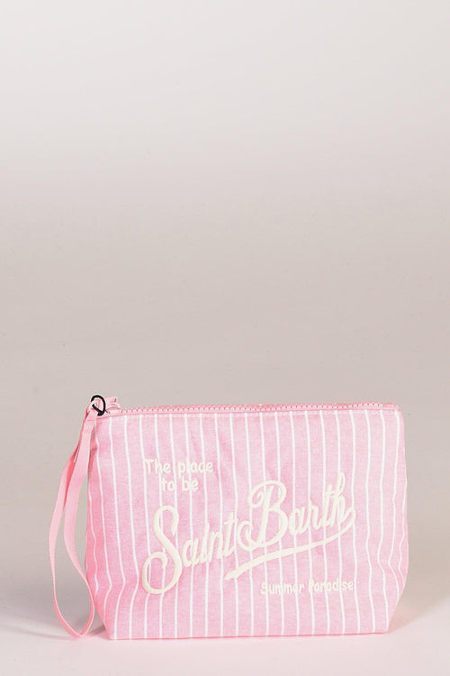 Saint Barth Pochette Aline Rosa Donna