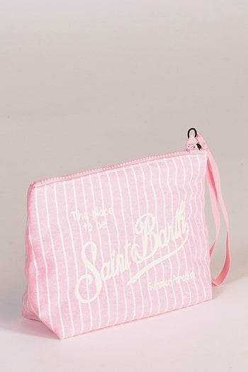 Saint Barth Pochette Aline Rosa Donna - 4