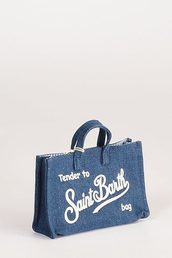 Saint Barth Phone Bag Blu Donna - 3