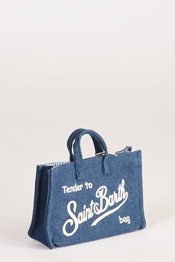 Saint Barth Phone Bag Blu Donna - 4