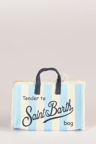 Saint Barth Phone Bag Azzurro Donna