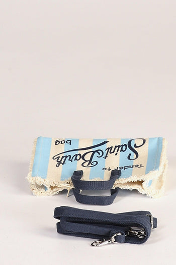 Saint Barth Phone Bag Azzurro Donna - 4