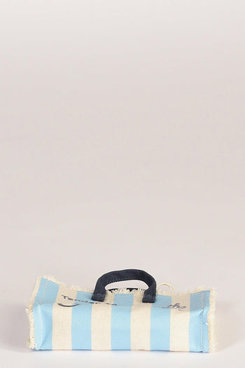 Saint Barth Phone Bag Azzurro Donna - 5