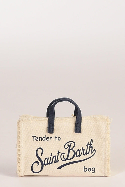 Saint Barth Phone Bag Bianco/blu Donna