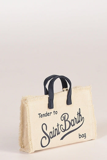 Saint Barth Phone Bag Bianco/blu Donna - 3