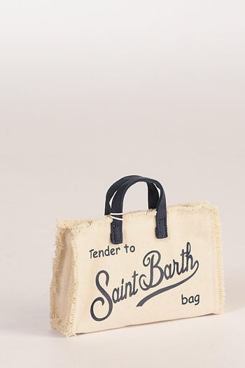 Saint Barth Phone Bag Bianco/blu Donna - 4
