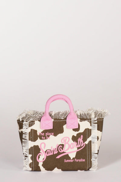 Saint Barth Borsa Vanity Mini Marrone/rosa Donna