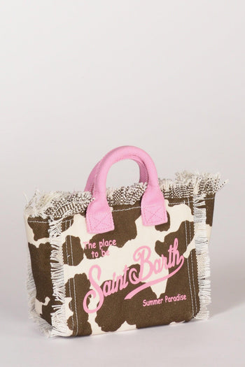 Saint Barth Borsa Vanity Mini Marrone/rosa Donna - 3