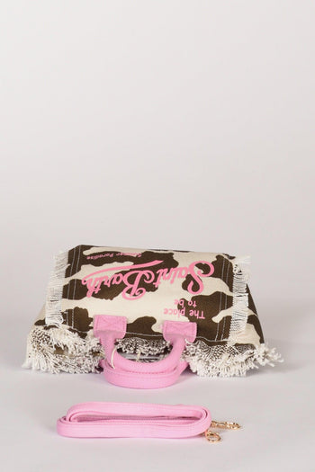 Saint Barth Borsa Vanity Mini Marrone/rosa Donna - 7