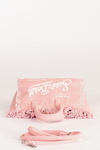 Saint Barth Borsa Vanity Mini Rosa Donna - 5
