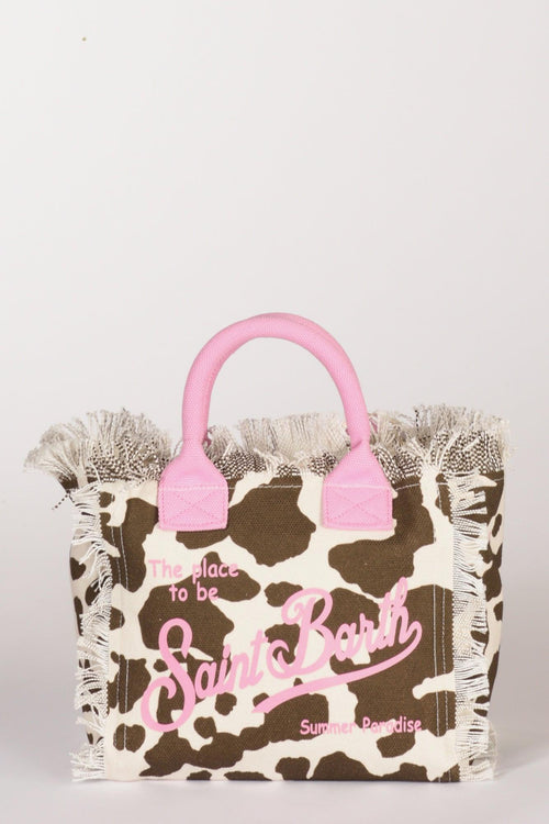 Saint Barth Borsa Colette Marrone/rosa Donna