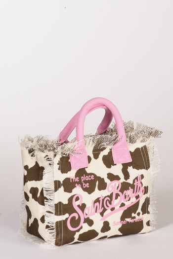 Saint Barth Borsa Colette Marrone/rosa Donna - 5