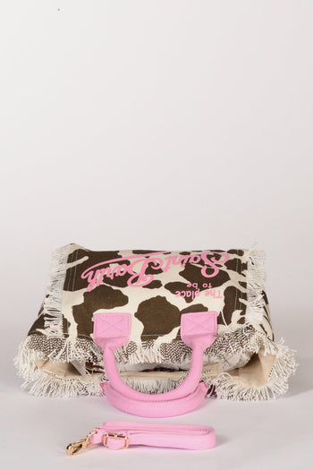 Saint Barth Borsa Colette Marrone/rosa Donna - 6