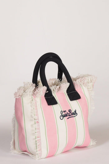 Saint Barth Borsa Colette Rosa/bianco/multicolor Donna - 5