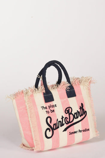 Saint Barth Borsa Colette Rosa/blu Donna - 3