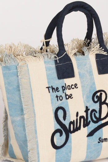 Saint Barth Borsa Colette Azzurro/blu Donna - 4