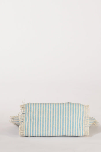 Saint Barth Borsa Colette Bianco/azzurro Donna - 7