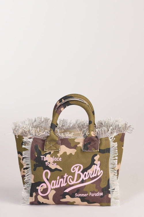 Saint Barth Borsa Colette Verde/rosa Donna