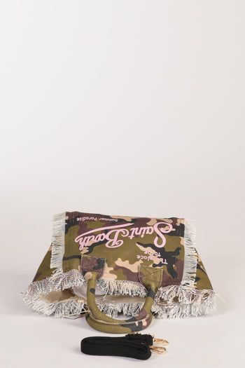 Saint Barth Borsa Colette Verde/rosa Donna - 5