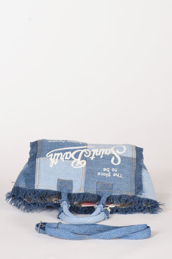 Saint Barth Borsa Colette Blu Donna - 6
