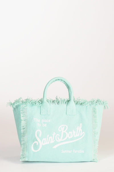 Saint Barth Borsa Colette Azzurro Acqua Donna