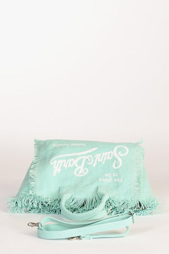 Saint Barth Borsa Colette Azzurro Acqua Donna - 6