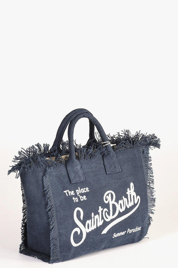 Saint Barth Borsa Colette Blu Donna - 5