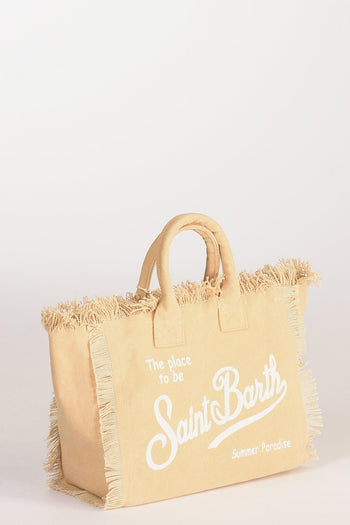 Saint Barth Borsa Colette Beige Donna - 3