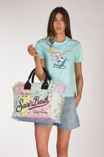 Saint Barth Borsa Vanity Multicolor Donna - 2