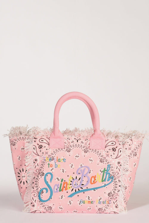 Saint Barth Borsa Vanity Rosa/multicolor Donna
