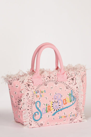 Saint Barth Borsa Vanity Rosa/multicolor Donna - 3