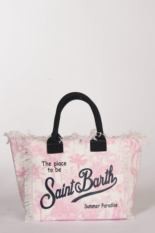 Saint Barth Borsa Vanity Bianco/rosa Donna