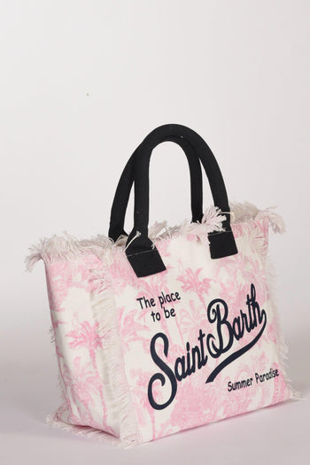 Saint Barth Borsa Vanity Bianco/rosa Donna - 3