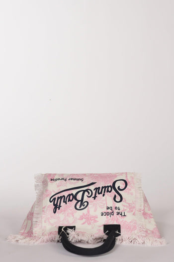 Saint Barth Borsa Vanity Bianco/rosa Donna - 5