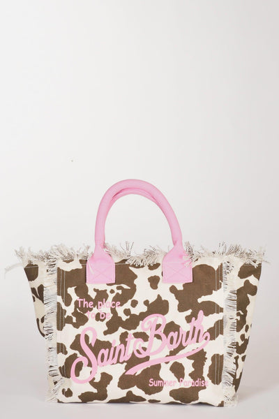 Saint Barth Borsa Vanity Marrone/rosa Donna