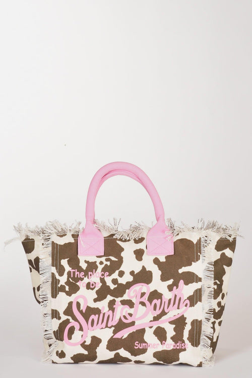 Saint Barth Borsa Vanity Marrone/rosa Donna