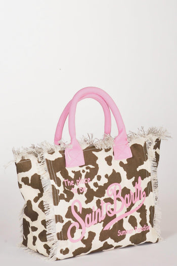 Saint Barth Borsa Vanity Marrone/rosa Donna - 3