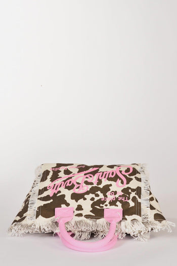Saint Barth Borsa Vanity Marrone/rosa Donna - 6