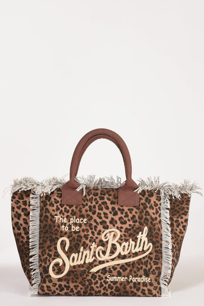 Saint Barth Borsa Vanity Marrone Donna