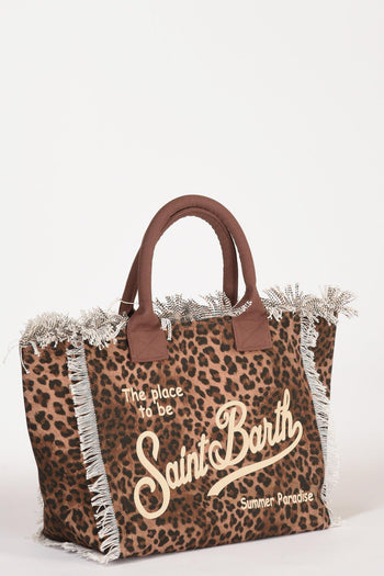Saint Barth Borsa Vanity Marrone Donna - 3