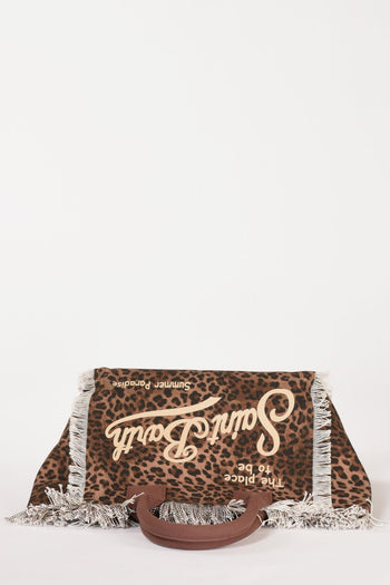Saint Barth Borsa Vanity Marrone Donna - 6
