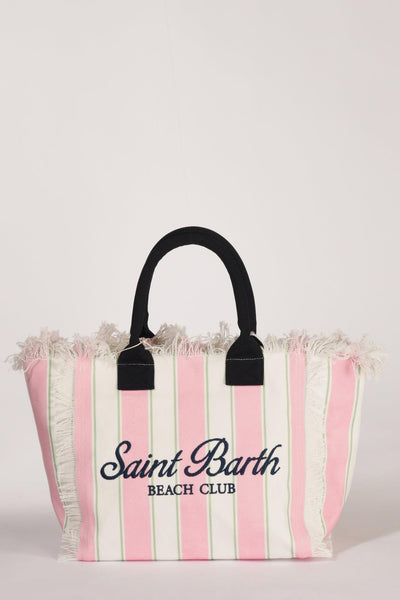 Saint Barth Borsa Vanity Rosa/bianco/multicolor Donna