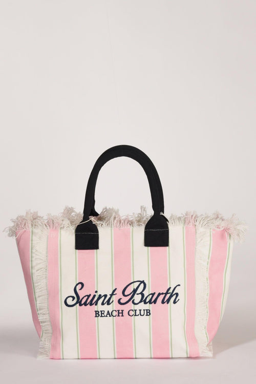 Saint Barth Borsa Vanity Rosa/bianco/multicolor Donna