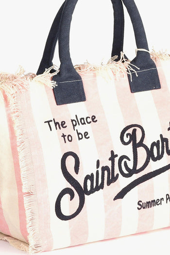 Saint Barth Borsa Vanity Rosa/blu Donna - 4