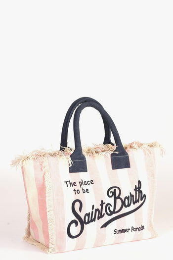 Saint Barth Borsa Vanity Rosa/blu Donna - 5