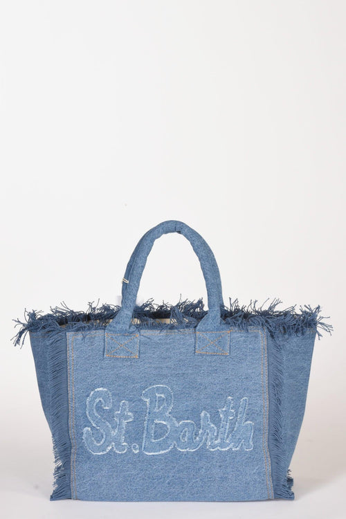 Saint Barth Borsa Vanity Blu Donna