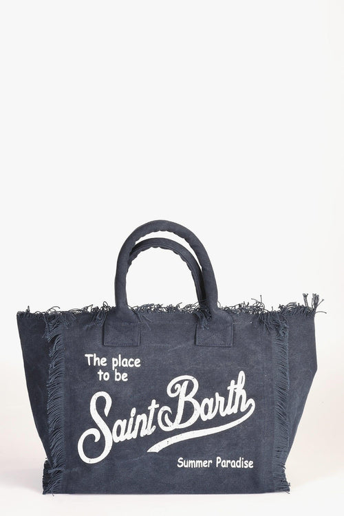 Saint Barth Borsa Vanity Blu Donna