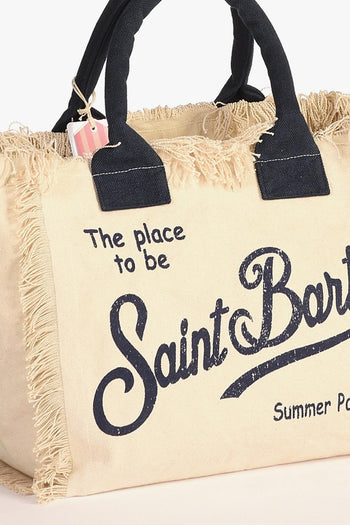 Saint Barth Borsa Vanity Bianco/blu Donna - 4