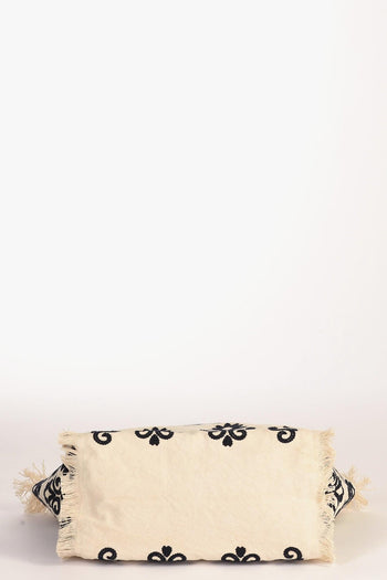Saint Barth Borsa Vanity Bianco/blu Donna - 7